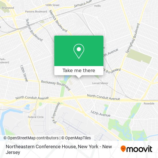 Mapa de Northeastern Conference House