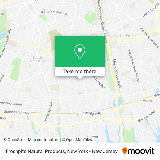 Freshpits Natural Products map