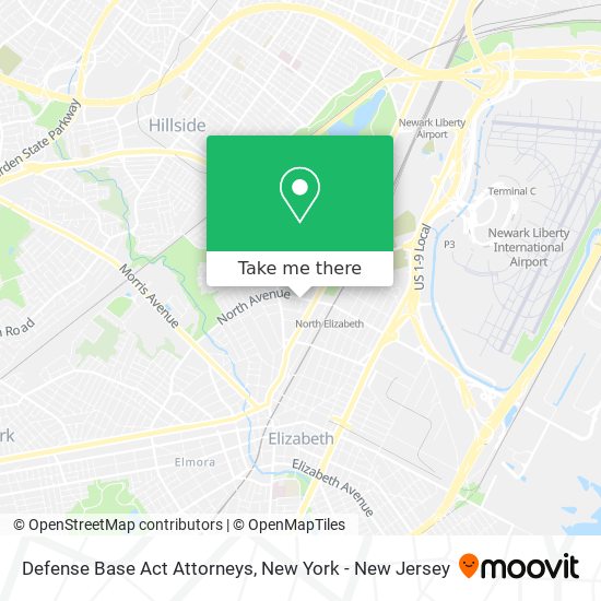 Defense Base Act Attorneys map