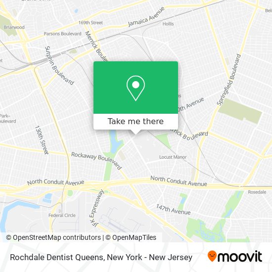 Rochdale Dentist Queens map