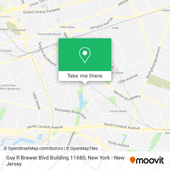Mapa de Guy R Brewer Blvd Building 11680