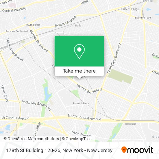 Mapa de 178th St Building 120-26