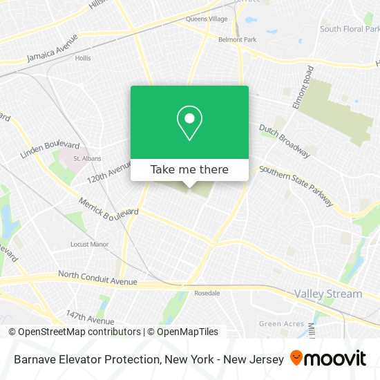 Barnave Elevator Protection map