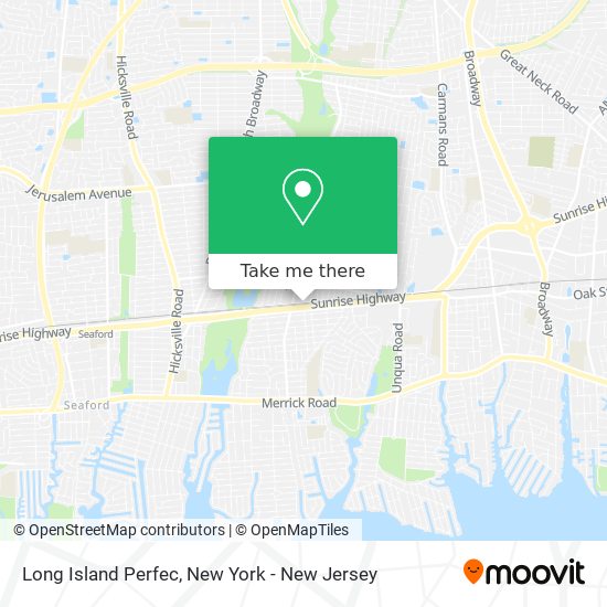 Long Island Perfec map