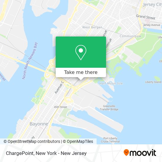 ChargePoint map