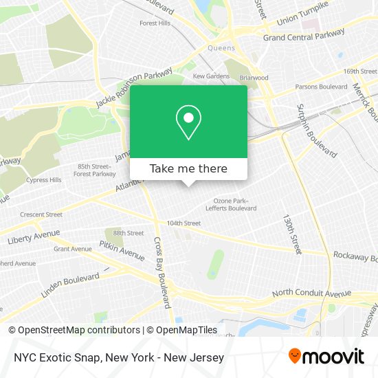 NYC Exotic Snap map
