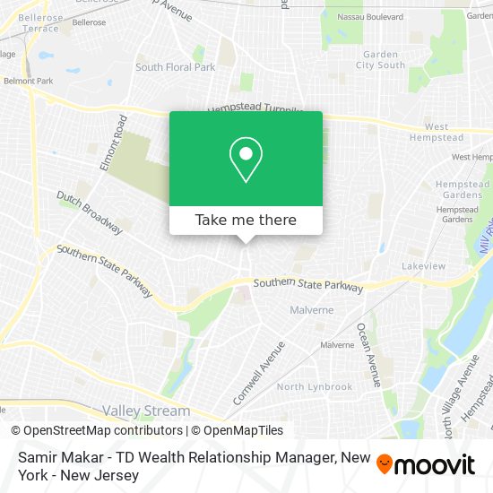 Samir Makar - TD Wealth Relationship Manager map