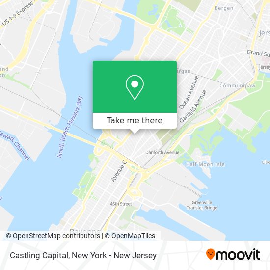 Castling Capital map