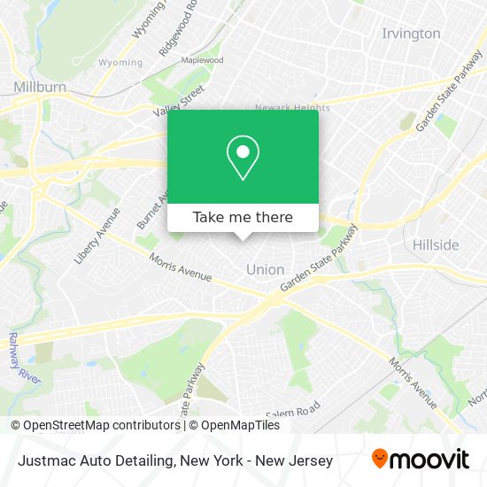 Justmac Auto Detailing map