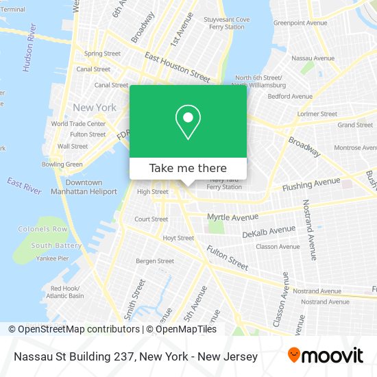 Nassau St Building 237 map