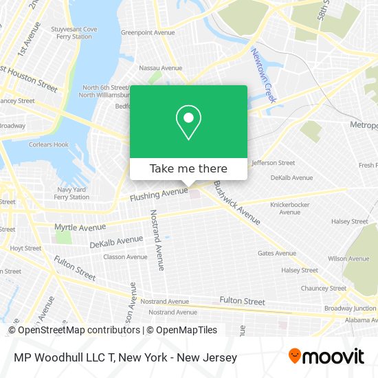 Mapa de MP Woodhull LLC T