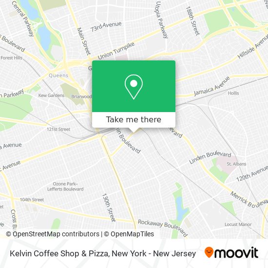 Kelvin Coffee Shop & Pizza map