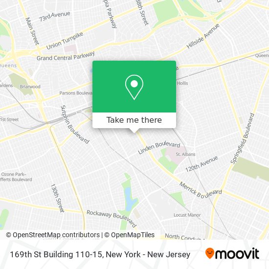 169th St Building 110-15 map