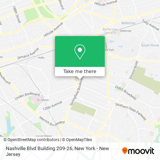Mapa de Nashville Blvd Building 209-26