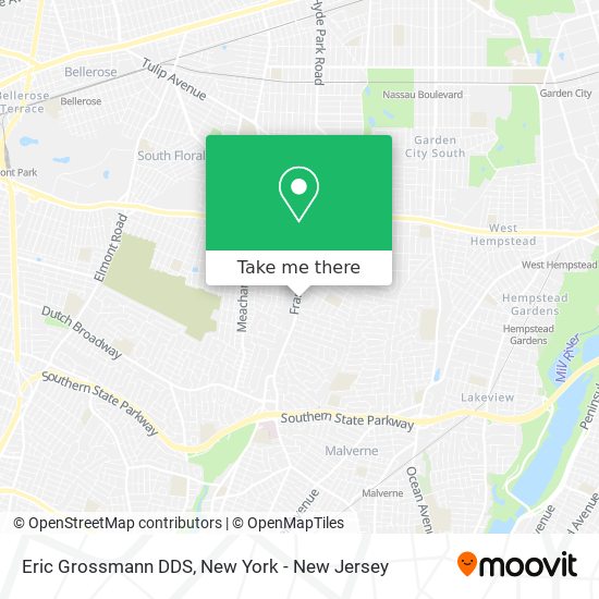 Eric Grossmann DDS map