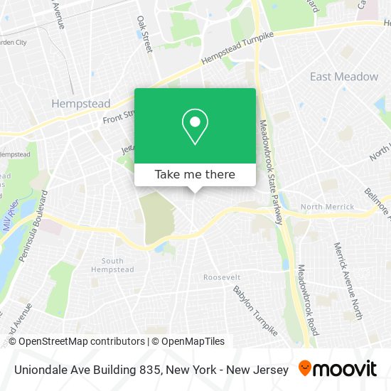 Mapa de Uniondale Ave Building 835