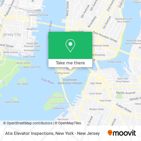 Mapa de Atis Elevator Inspections