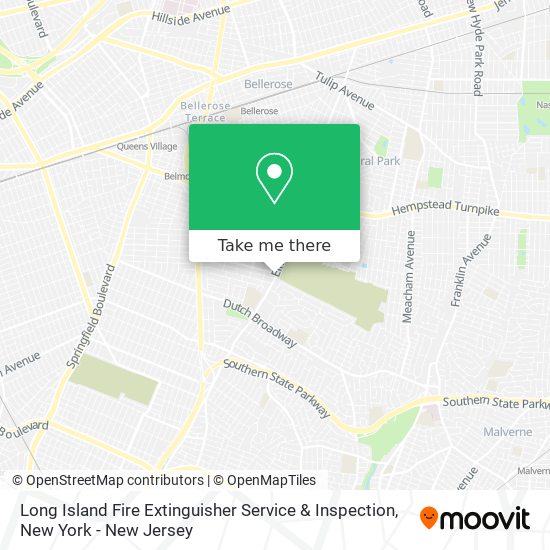 Long Island Fire Extinguisher Service & Inspection map