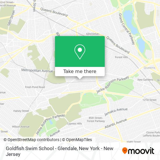 Goldfish Swim School - Glendale map