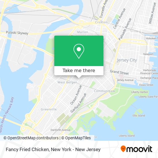 Fancy Fried Chicken map