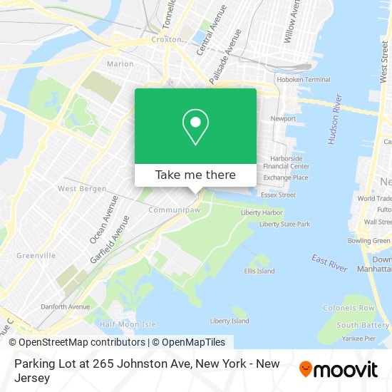 Mapa de Parking Lot at 265 Johnston Ave