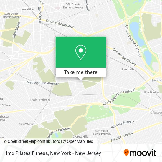 Mapa de Imx Pilates Fitness