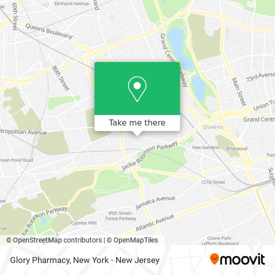Mapa de Glory Pharmacy