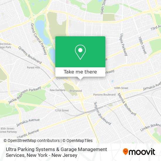 Ultra Parking Systems & Garage Management Services map