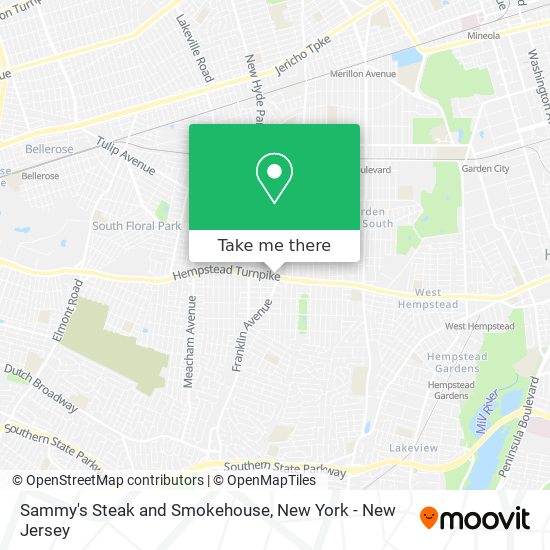Mapa de Sammy's Steak and Smokehouse
