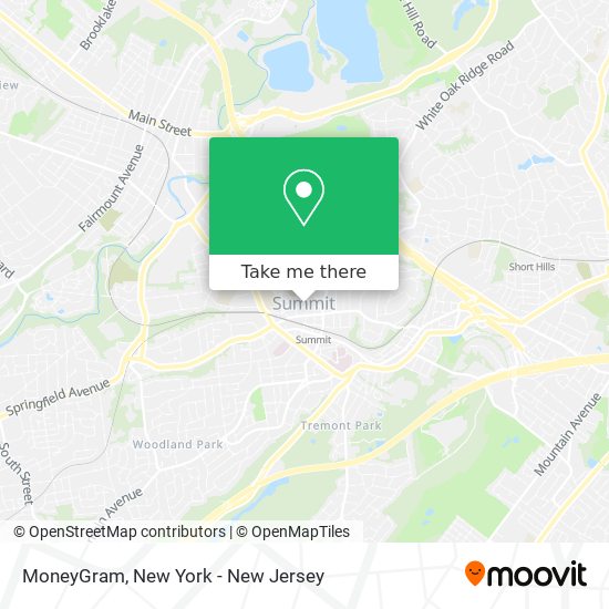 MoneyGram map