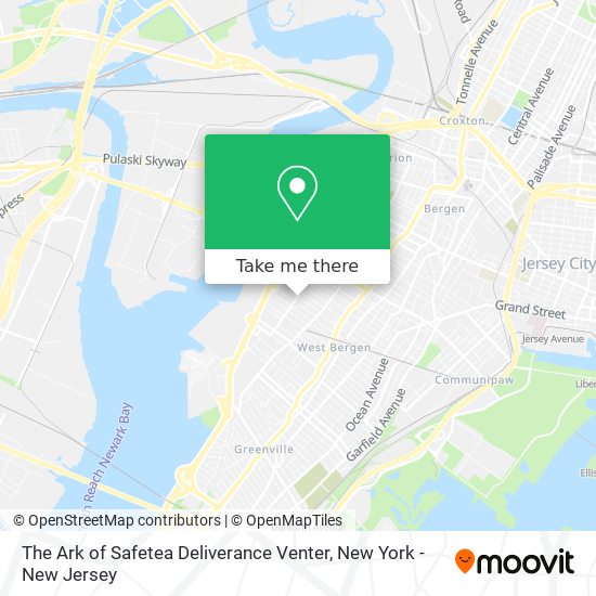 Mapa de The Ark of Safetea Deliverance Venter