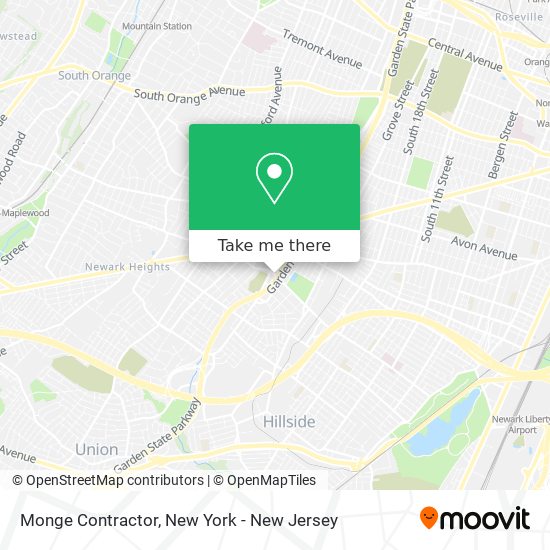 Monge Contractor map