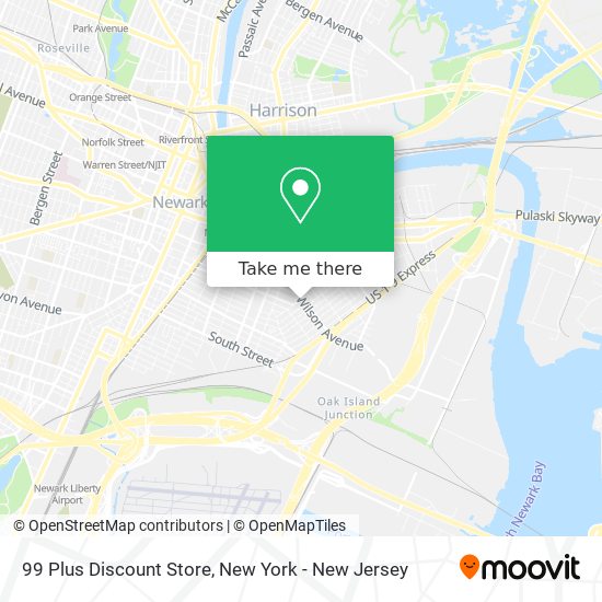 Mapa de 99 Plus Discount Store