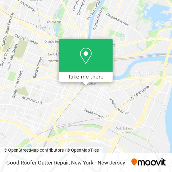 Mapa de Good Roofer Gutter Repair