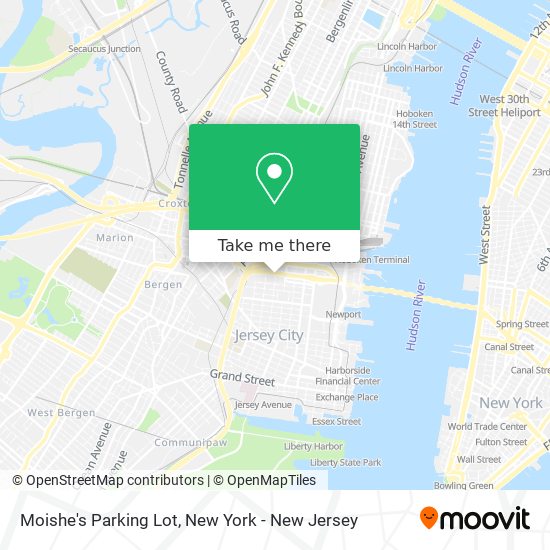 Mapa de Moishe's Parking Lot