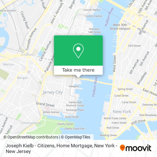 Mapa de Joseph Kielb - Citizens, Home Mortgage