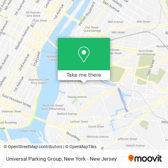 Mapa de Universal Parking Group