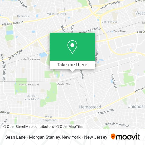 Sean Lane - Morgan Stanley map