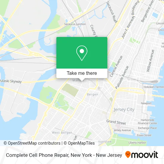 Complete Cell Phone Repair map