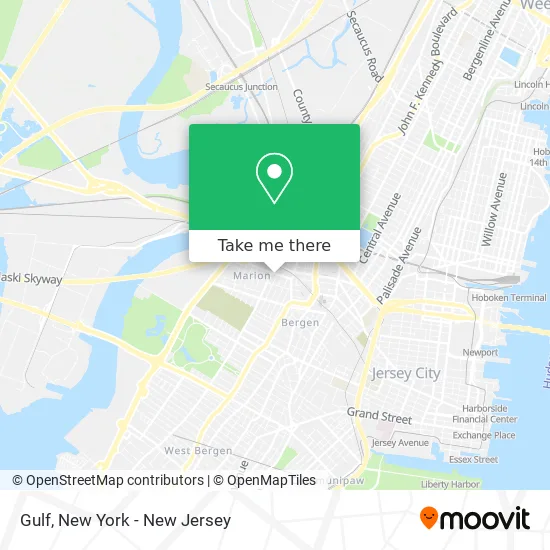 Gulf map
