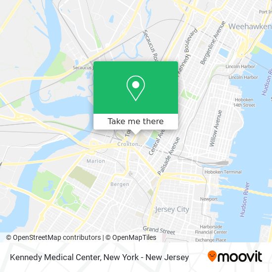 Mapa de Kennedy Medical Center