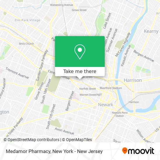 Mapa de Medamor Pharmacy