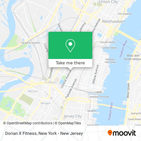 Mapa de Dorian X Fitness