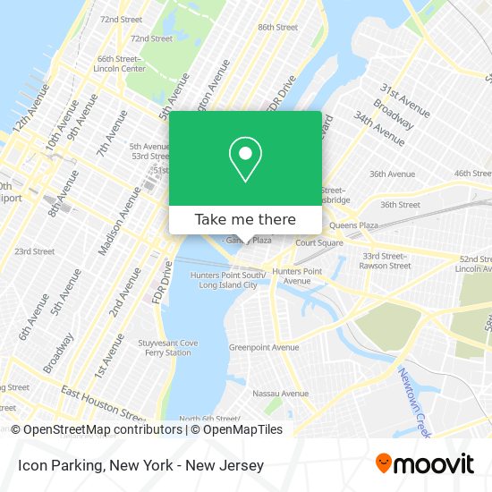Mapa de Icon Parking