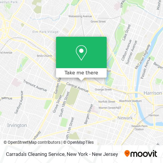 Mapa de Carrada's Cleaning Service