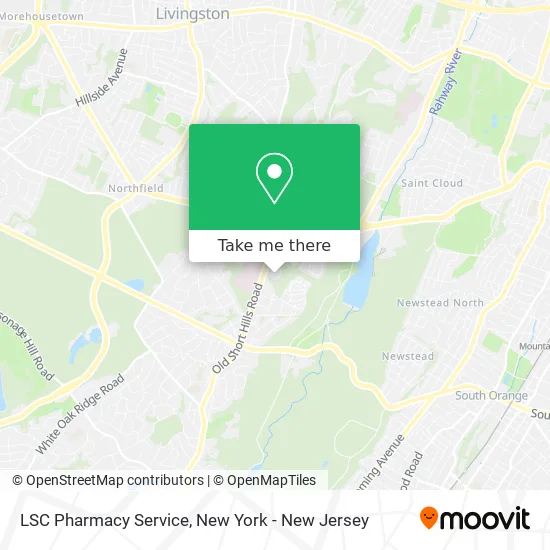 LSC Pharmacy Service map