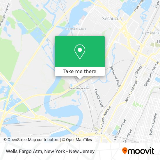 Mapa de Wells Fargo Atm