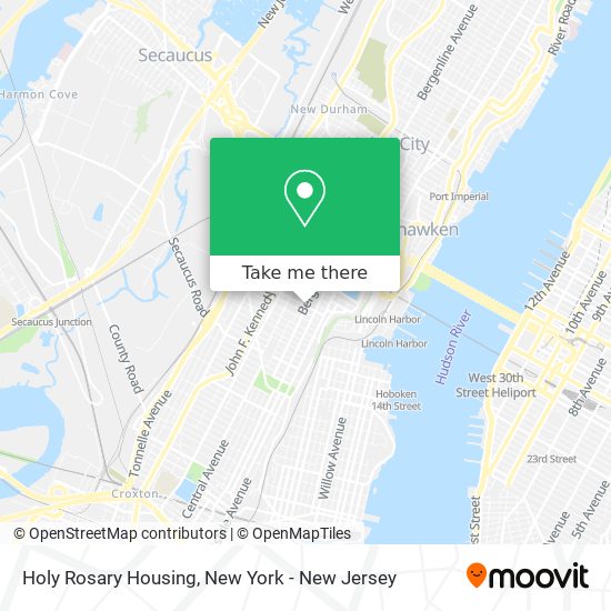 Holy Rosary Housing map