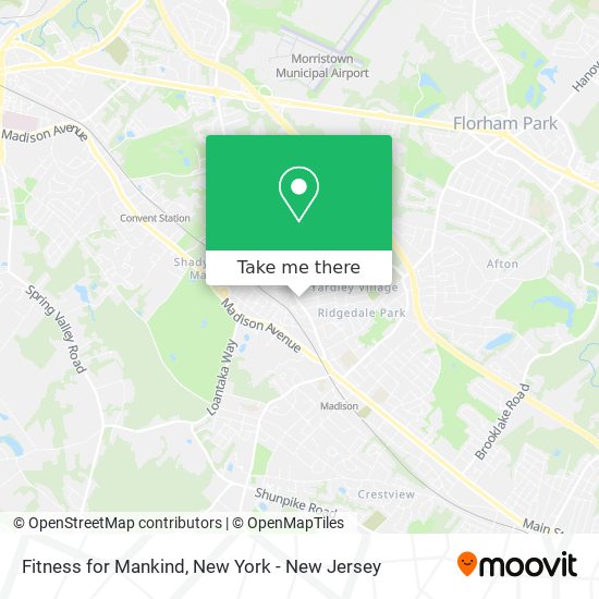 Mapa de Fitness for Mankind