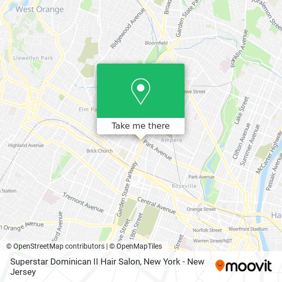 Mapa de Superstar Dominican II Hair Salon